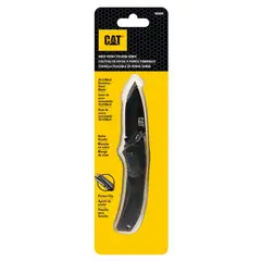 CAT - CUCHILLO NAVAJA PLEGABLE 980008 PUNTA CURVA