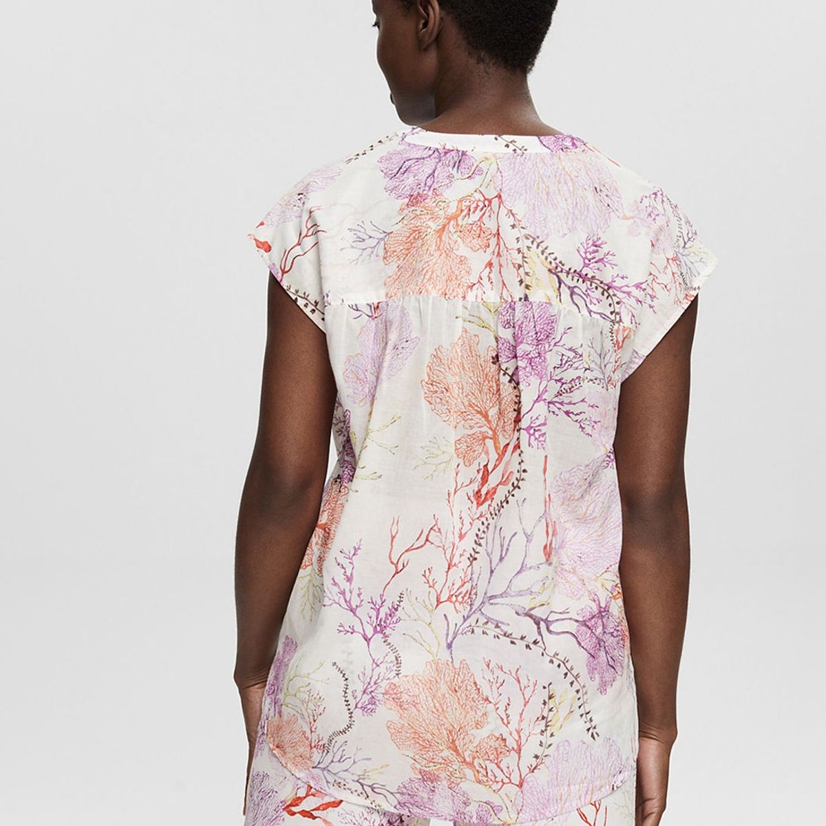 ESPRIT - Blusa Ligera Con Estampado Esprit ESPRIT