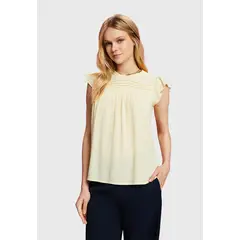 ESPRIT - Blusa Manga Corta Mujer