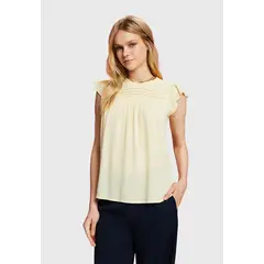 ESPRIT - Blusa Manga Corta Mujer