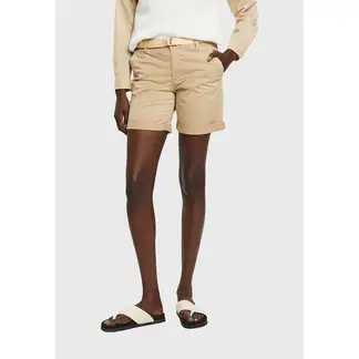 ESPRIT - Short Con Cinturón Trenzado Mujer