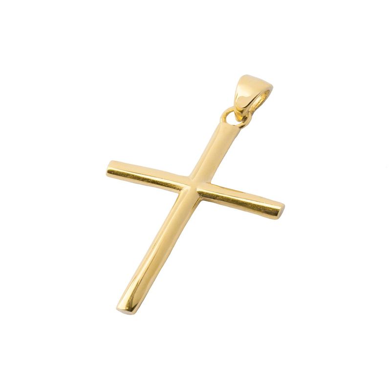 JB JOYAS BARON - Colgante de Oro 18kt Cruz 23x14