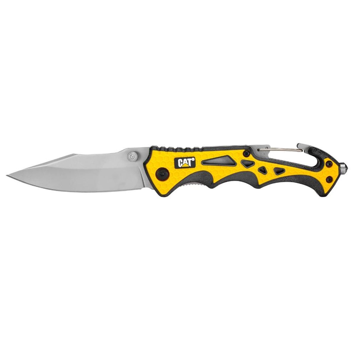 CAT - CUCHILLO NAVAJA PLEGABLE CAT 980524 PUNTA CURVA CAT