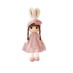 GENERICO - Muñecas De Trapo Niña De 60 Cm Orejas De Conejo