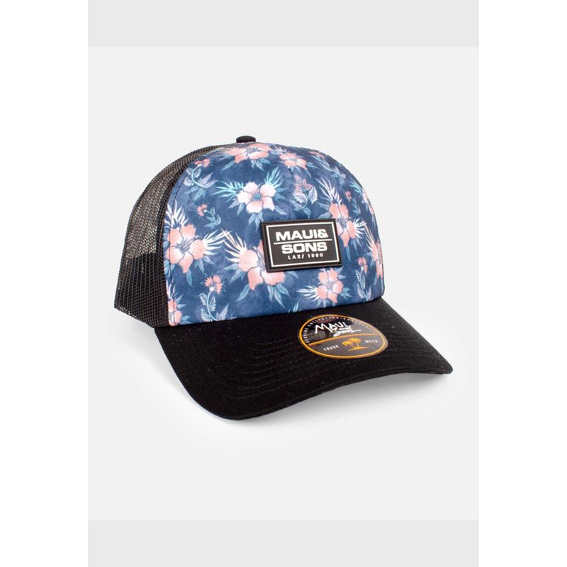 MAUI AND SONS - Jockey Summer Flowers Trucker Multicolor Hombre Maui and sons