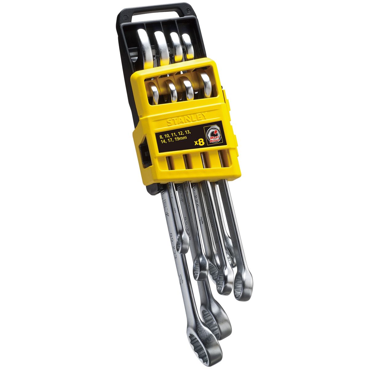 STANLEY - Set 8 llaves combinadas 8-19mm STANLEY STMT78099-840