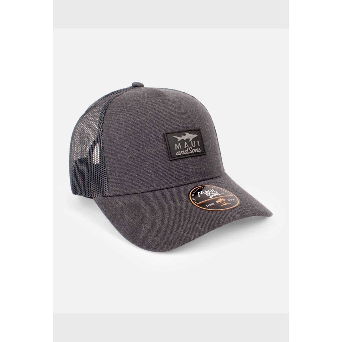 MAUI AND SONS - Jockey Shark Trucker Gris Melange Hombre Maui and sons