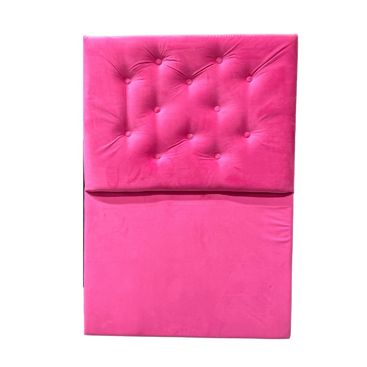 MUEBLES HVM - Respaldo HVM 1P Felpa Fuscia