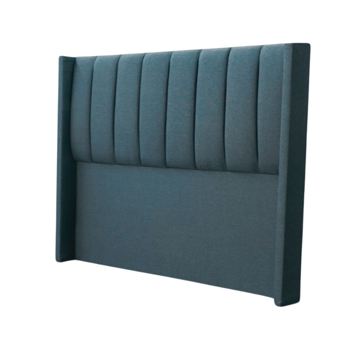 MUEBLES HVM - Respaldo Tubular  a Piso HVM 2P Gris Lino con Brazos Felpa