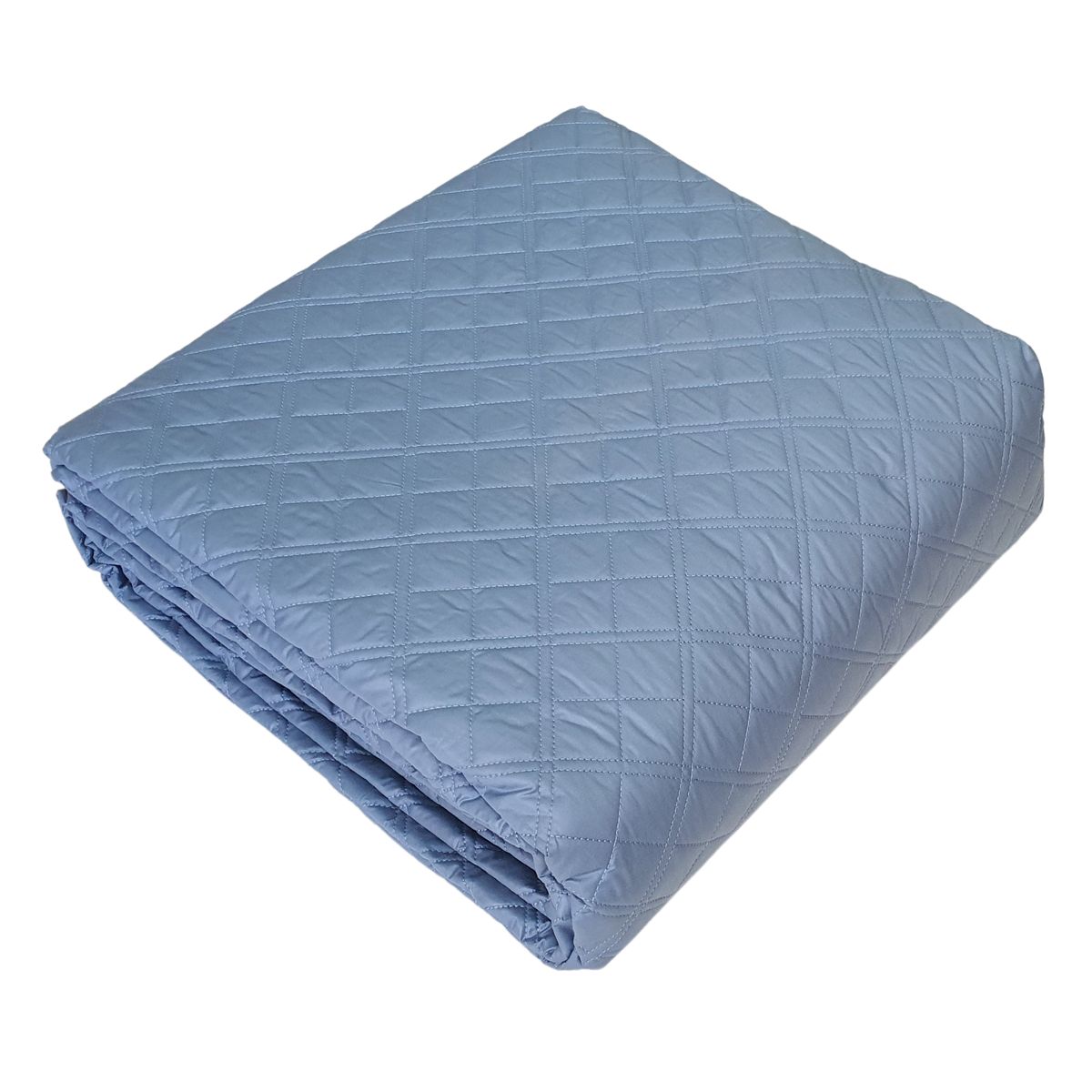 EL CASTILLO FRAZADAS - Quilt 100% Algodón Azul 1,5 plazas