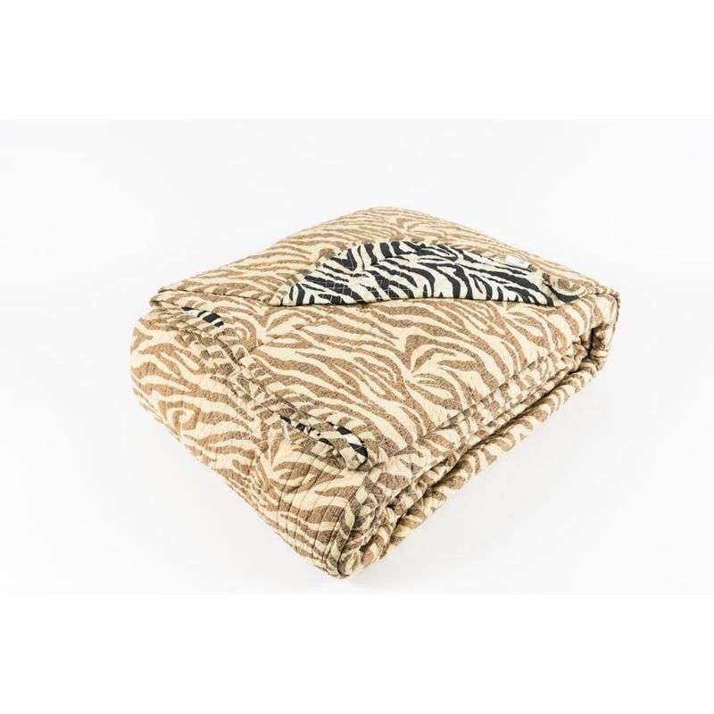 EL CASTILLO FRAZADAS - Quilt 100 Algodón Animal Print King