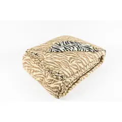 EL CASTILLO FRAZADAS - Quilt 100 Algodón Animal Print King