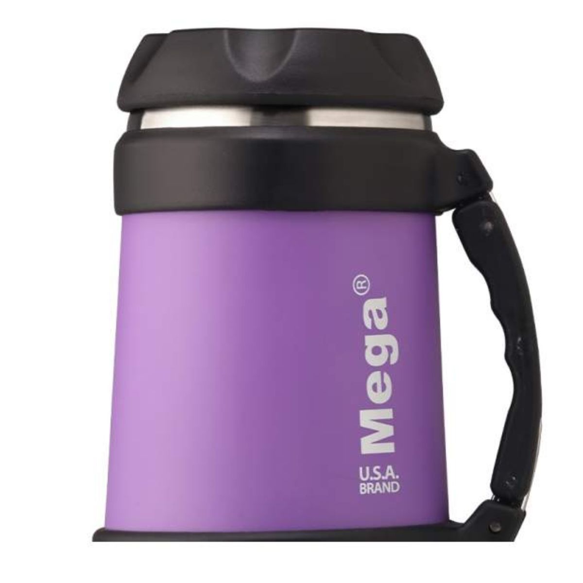 MEGA - Termo 0,5 litros morado Power Steel