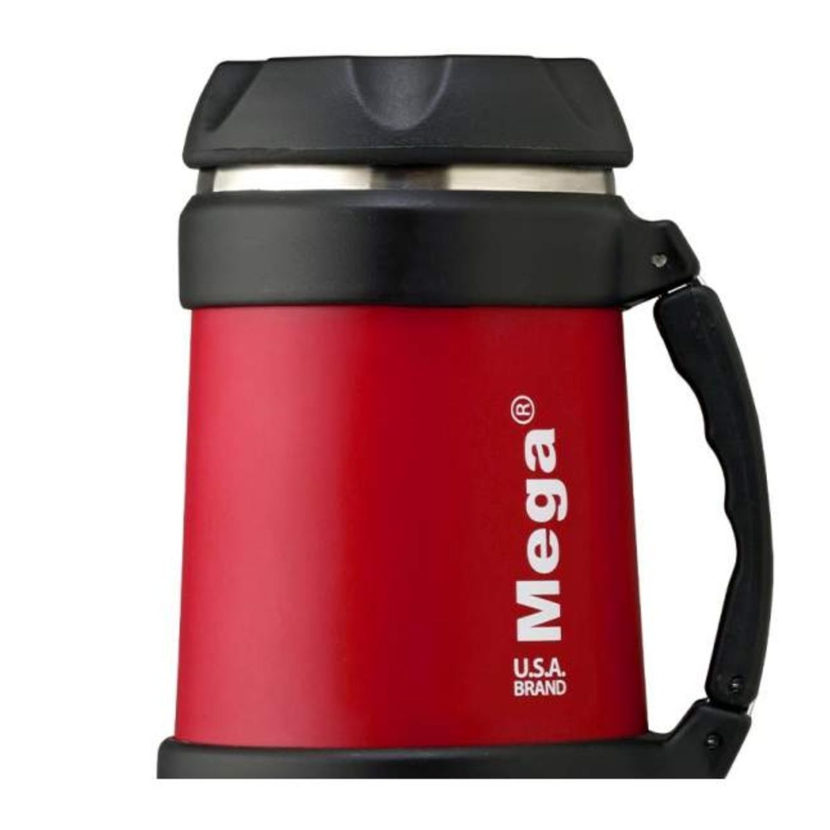 MEGA - Termo 0,5 litros rojo Power Steel