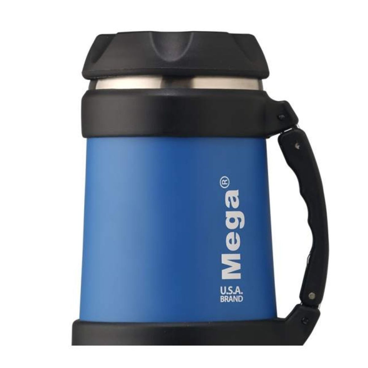 MEGA - Termo 0,5 litros azul Power Steel