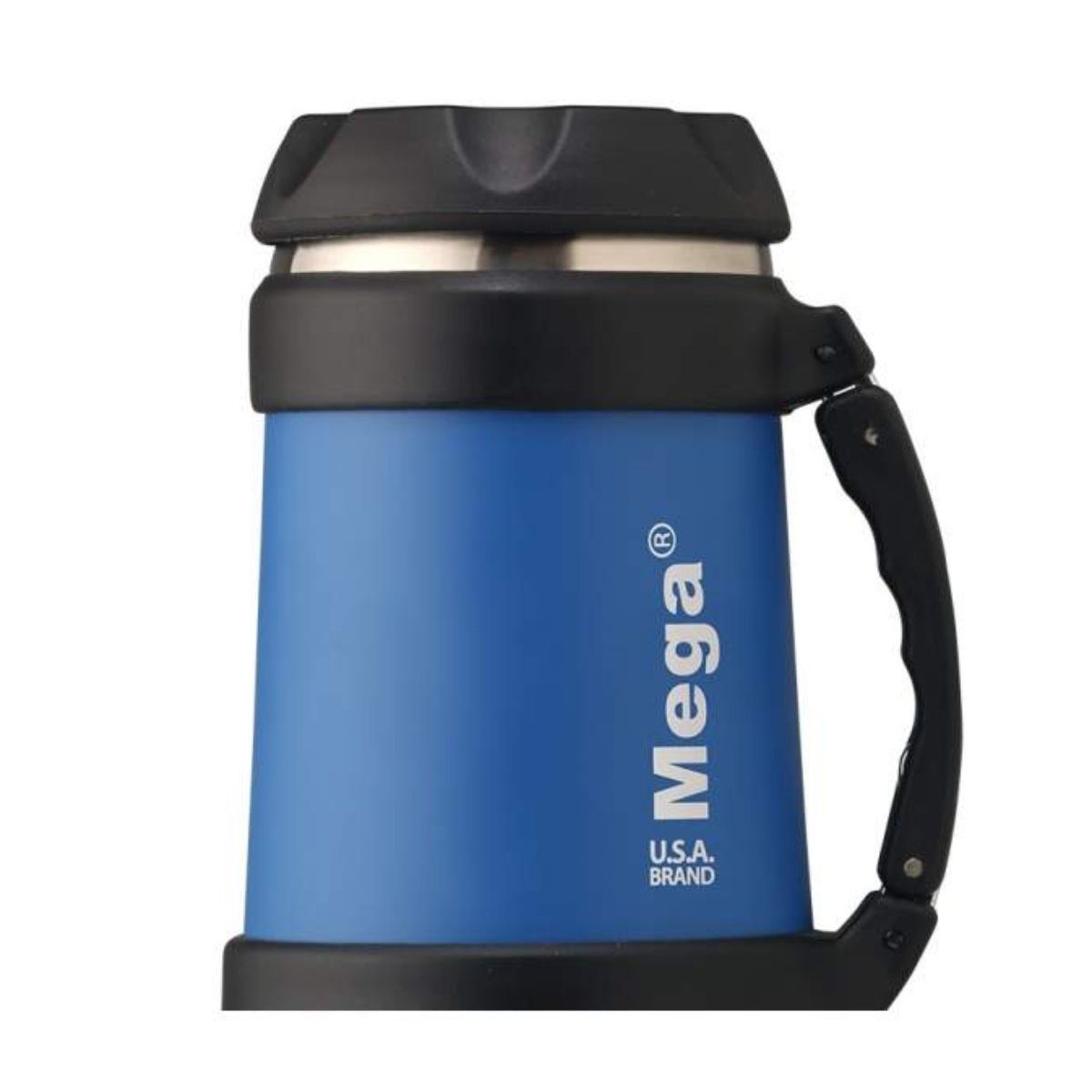 MEGA - Termo 0,5 litros azul Power Steel