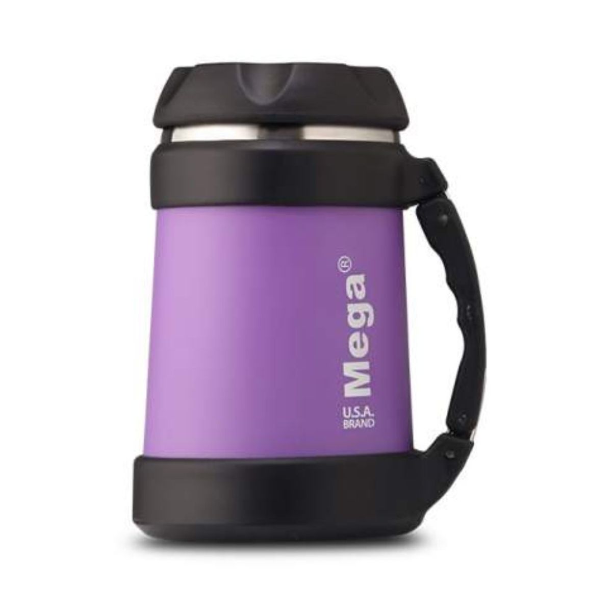 MEGA - Termo 0,5 litros morado Power Steel