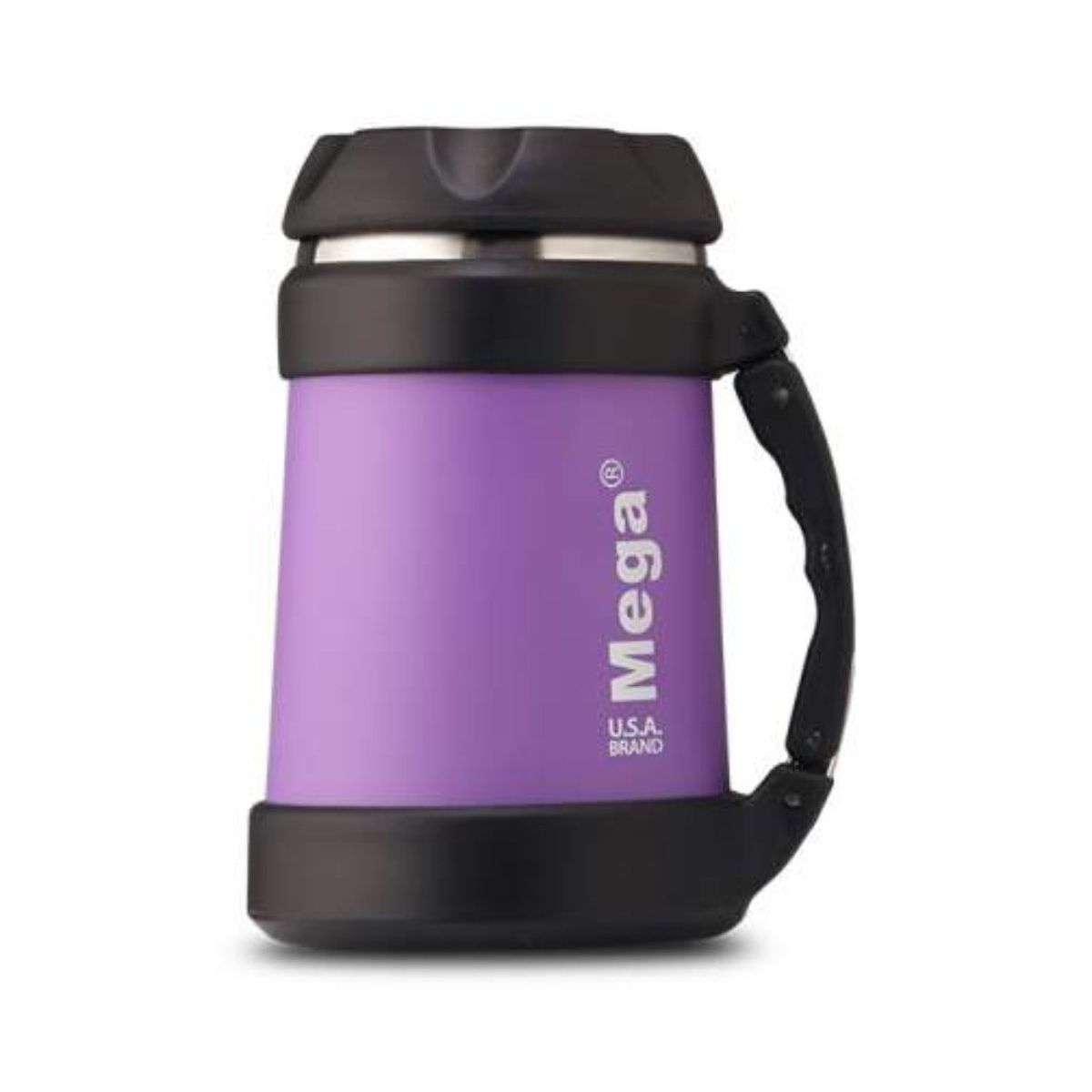 MEGA - Termo 0,5 litros morado Power Steel