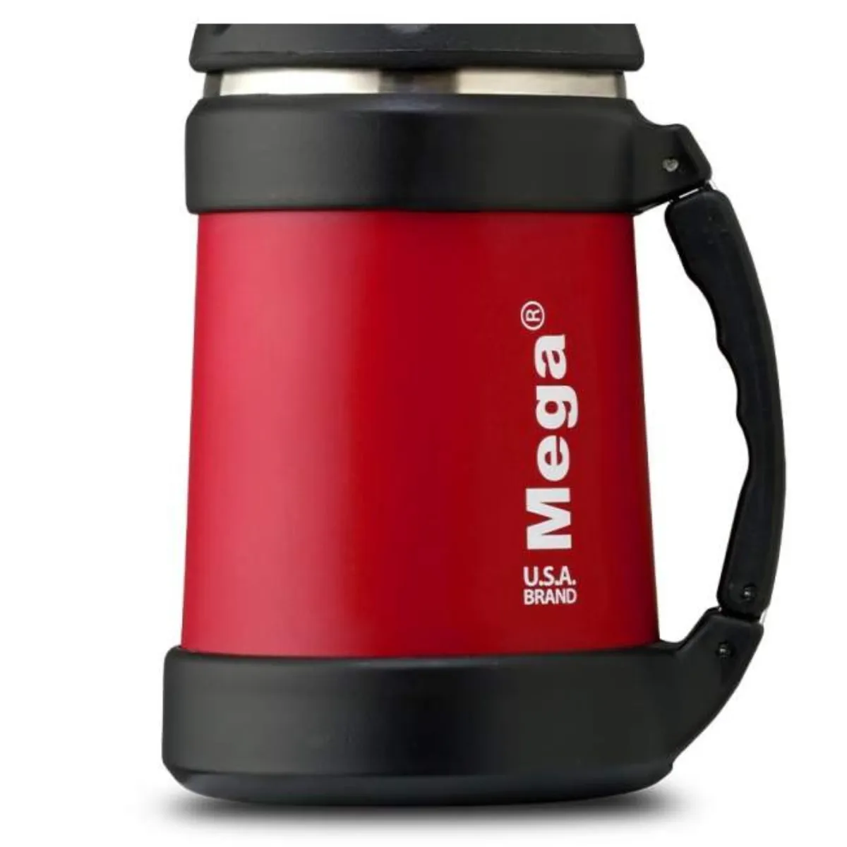 MEGA - Termo 0,5 litros rojo Power Steel