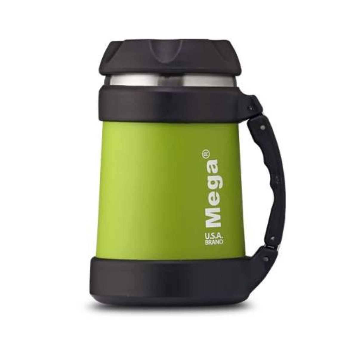 MEGA - Termo 0,5 litros verde Power Steel