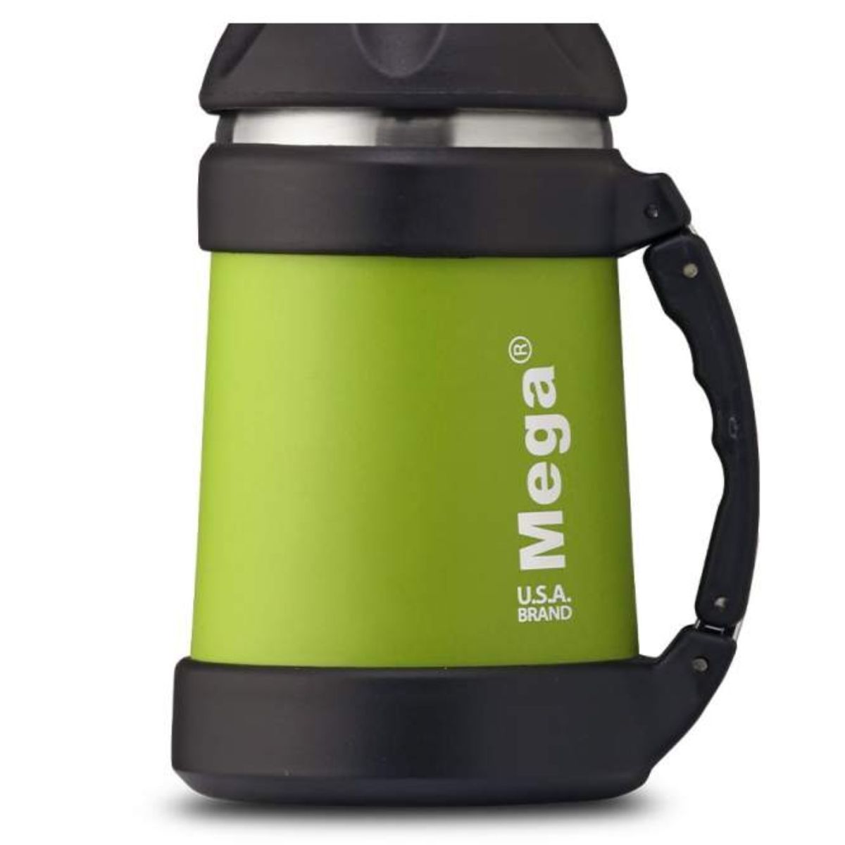 MEGA - Termo 0,5 litros verde Power Steel