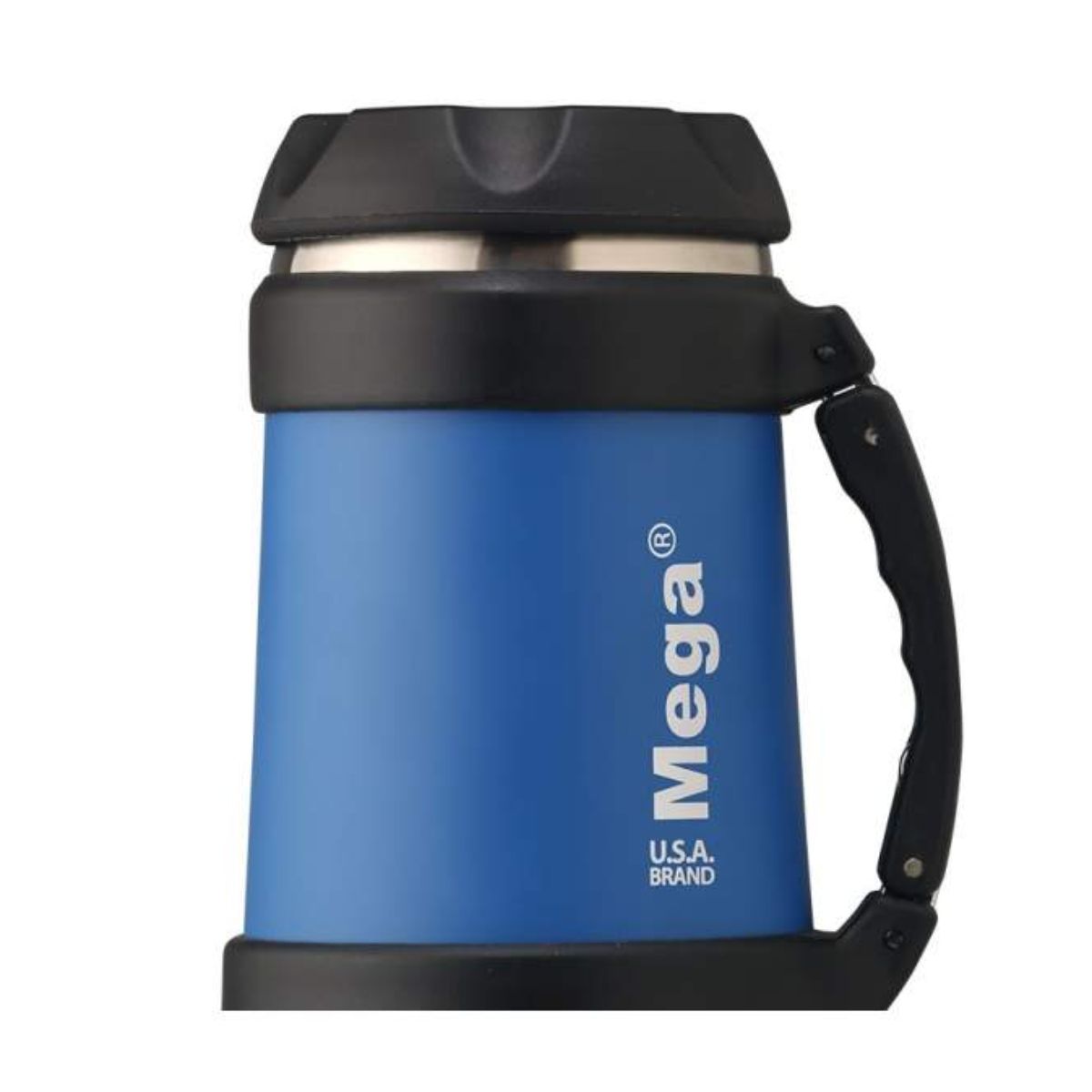 MEGA - Termo 0,5 litros azul Power Steel