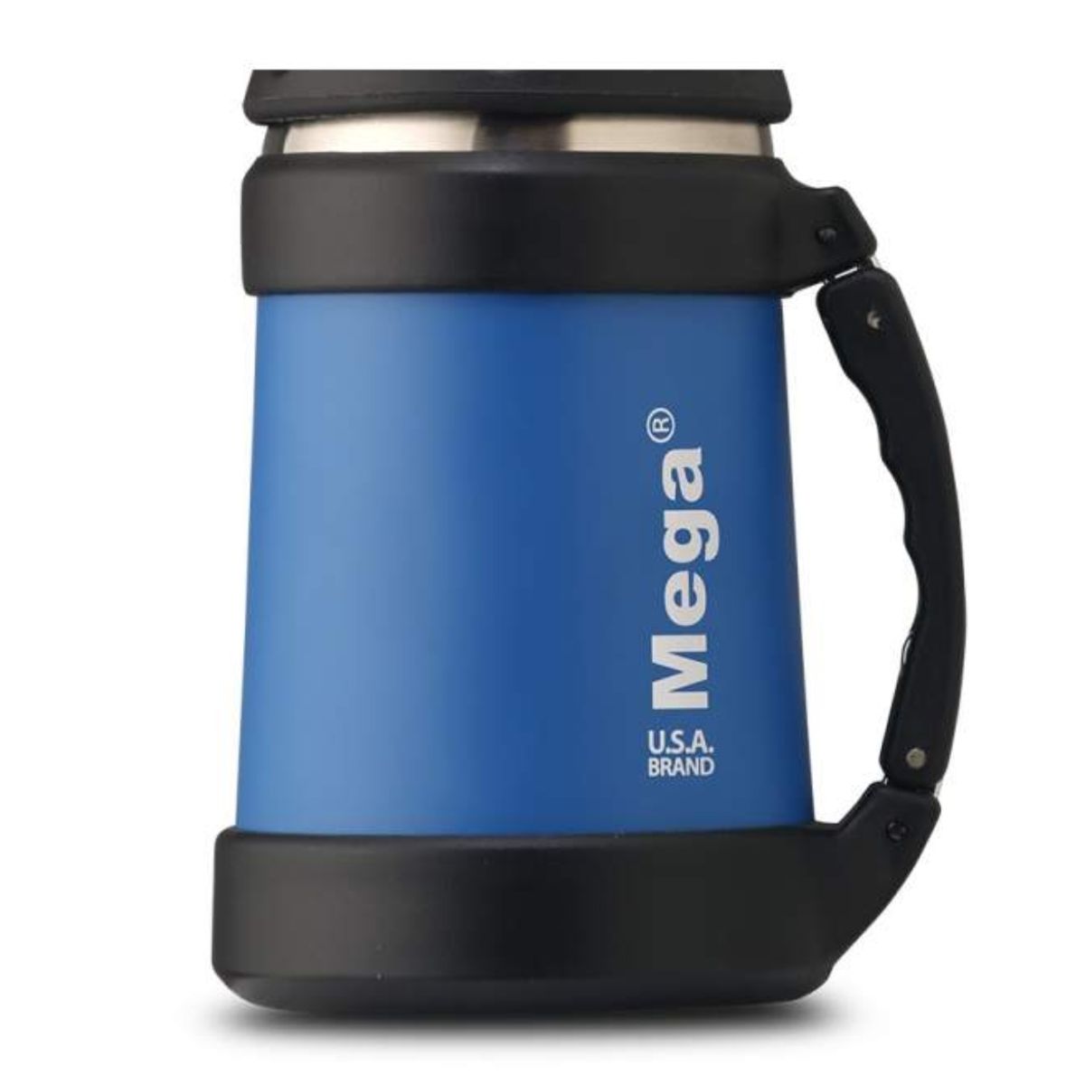 MEGA - Termo 0,5 litros azul Power Steel