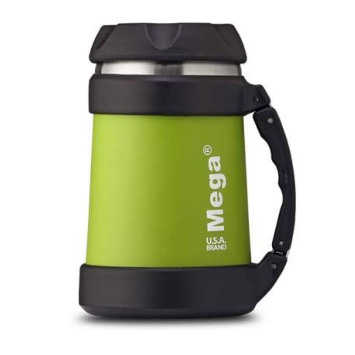 MEGA - Termo 0,5 litros verde Power Steel