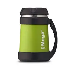 MEGA - Termo 0,5 litros verde Power Steel