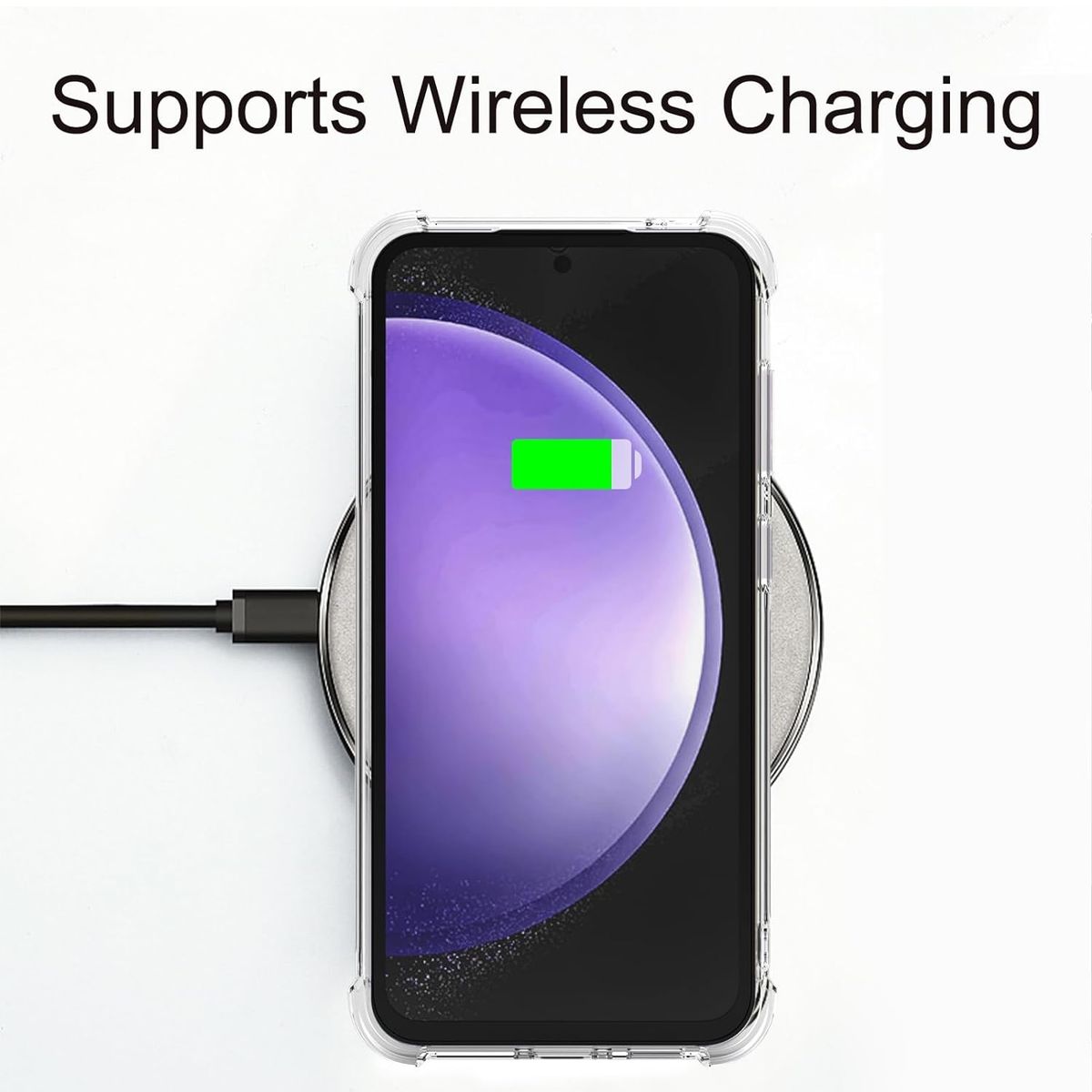 GENERICO - Carcasa Anti Golpes Para Samsung Galaxy S23 FE 5G y Lamina Completa