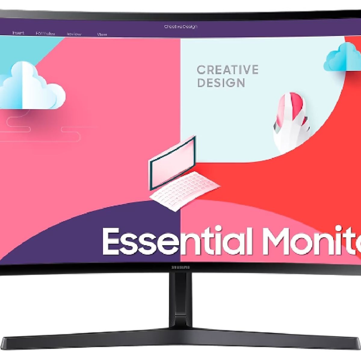 SAMSUNG - Monitor Samsung S24C366EAL 24" 1920x1080 HDMI/VGA Curvo