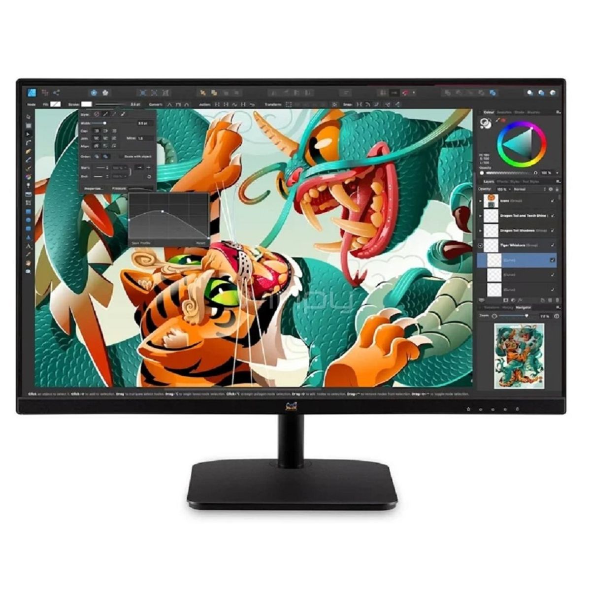 VIEWSONIC - Monitor ViewSonic VA2735H 27" 1920x1080 DVI/HDMI/VGA Plano