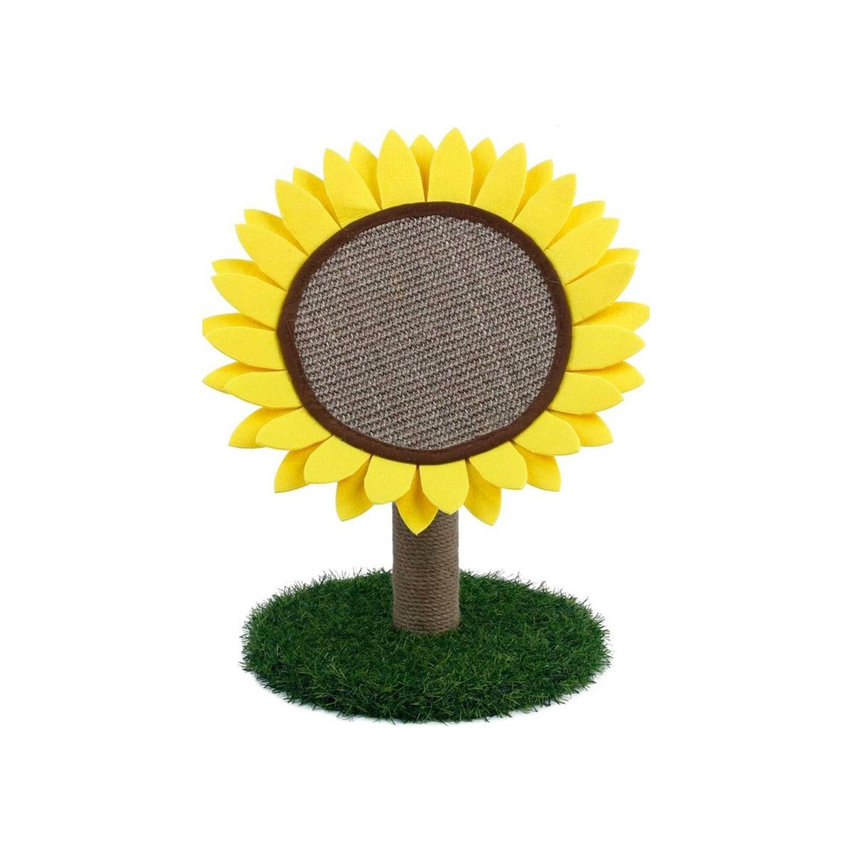 MUNDO ONLINE - Rascador De Gato Con Forma De Girasol 45 Cm