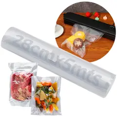 GENERICO - Rollo Bolsas Sellado Al Vacío Sellar Alimentos 28cm X 5mts.