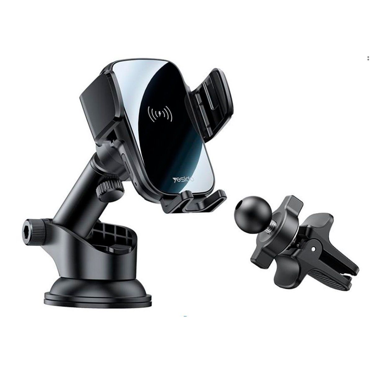 YESIDO - Soporte Holder Para Celular 2 En 1 Ventosa Clip Yesido C186