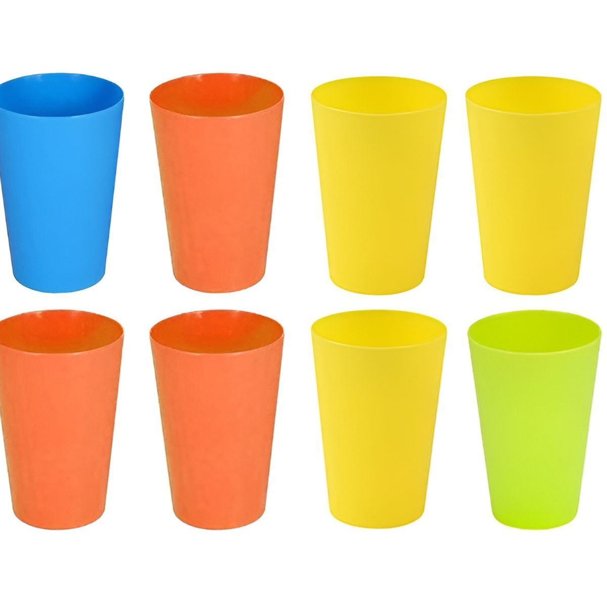 Pasteleria - X12 Set De Vasos Vasos Plastico Vasos Reutilizables De Fiesta