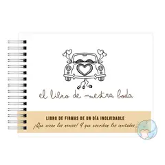ELEFANTE AZULL - Libro de firmas Matrimonio