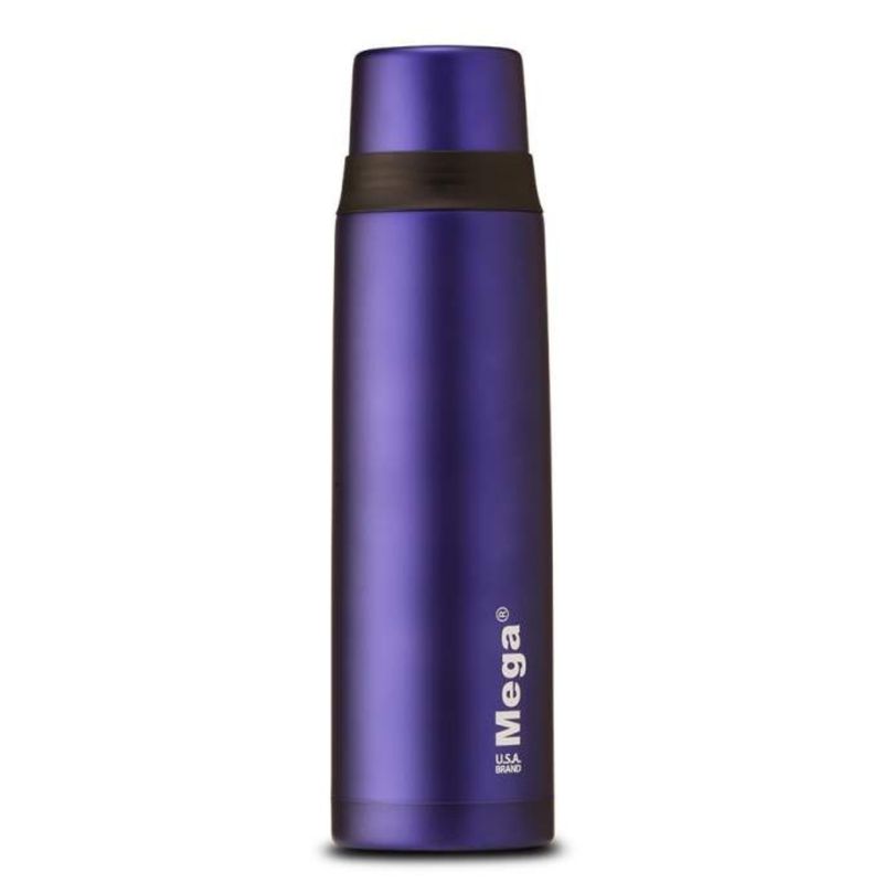 MEGA - Termo 1 litro de acero inoxidable lavanda  Megaslim