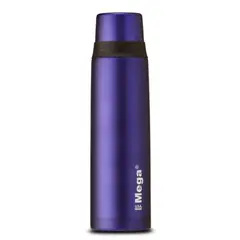 MEGA - Termo 1 litro de acero inoxidable lavanda Megaslim