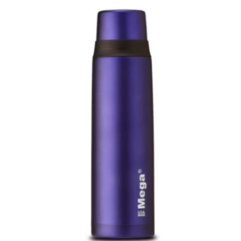 MEGA - Termo 1 litro de acero inoxidable lavanda  Megaslim