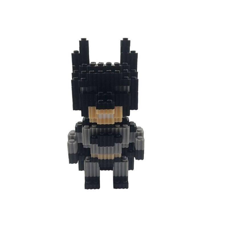GENERICO - ARMABLE 3D MICRO BLOCKS BATMAN 13CM 513 PIEZAS