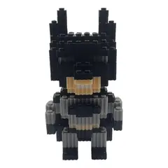 GENERICO - ARMABLE 3D MICRO BLOCKS BATMAN 13CM 513 PIEZAS