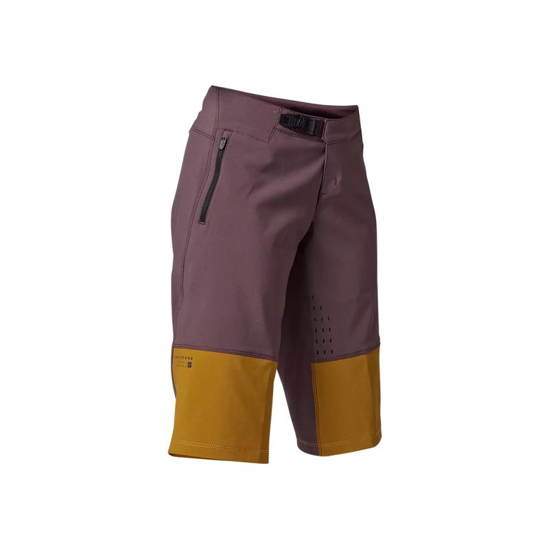 FOX - Short Bicicleta Mujer Defend Morado/Beige Fox FOX