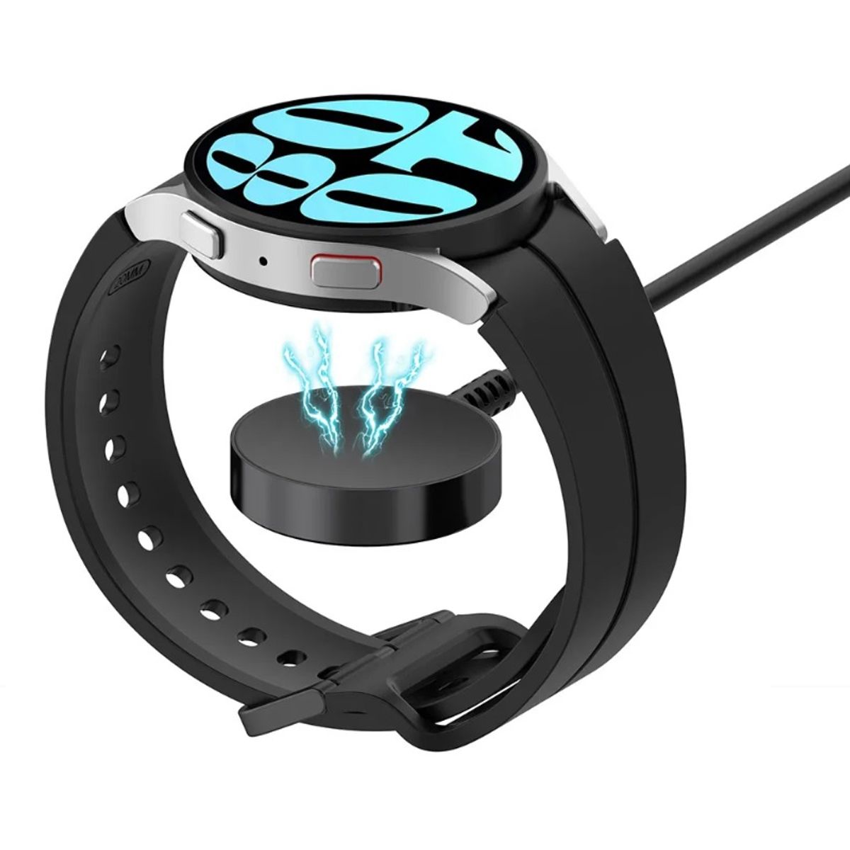 GENERICO - Cargador Para Galaxy Watch 5 y 6 USB Tipo-C Carga Rápida