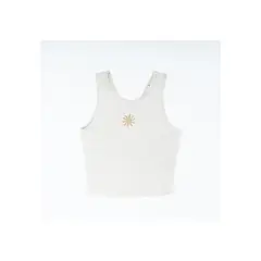 CACAO - Polera Sol Regular Espalda Cruzada Color Arena