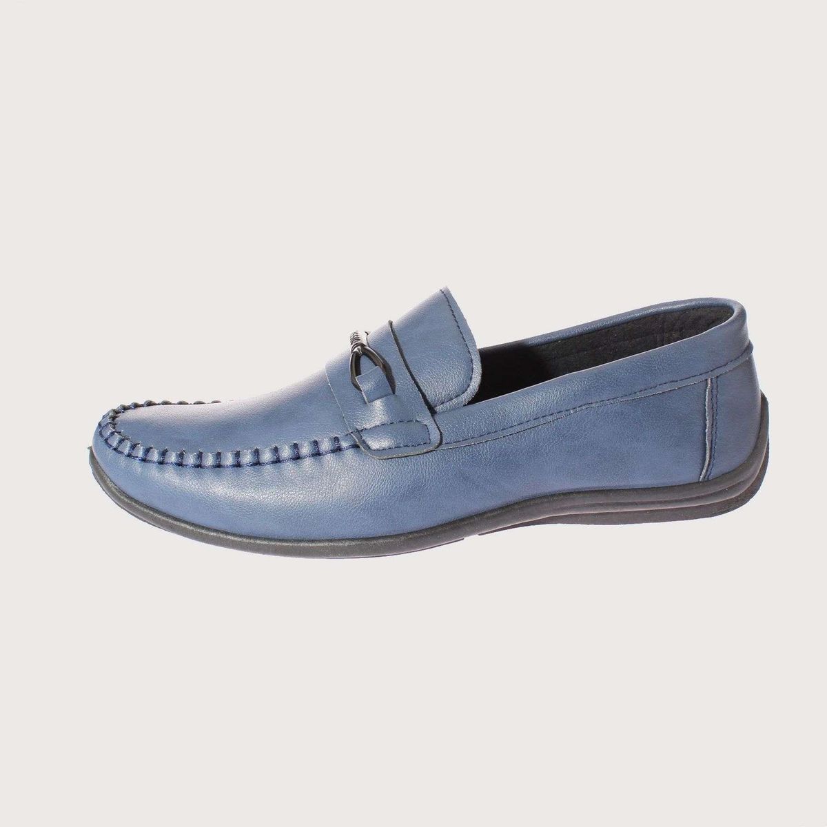 VIA FRANCA - Mocasín Para Hombre Color Azul