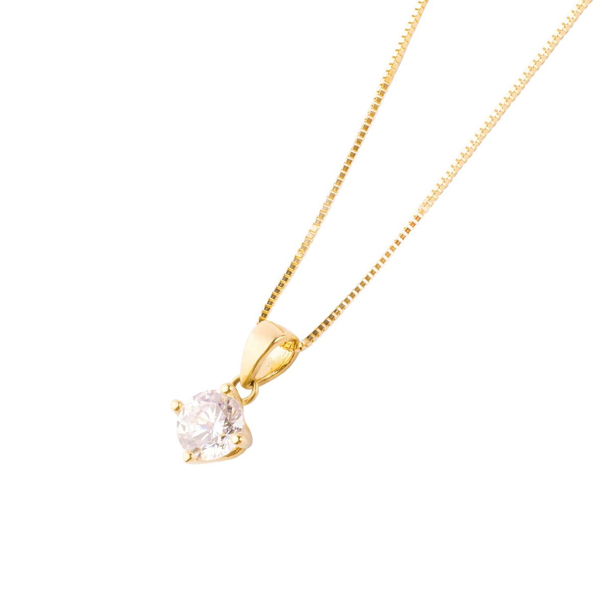 JB JOYAS BARON - Colgante de Oro 18kt Circon Cuatro Grifas