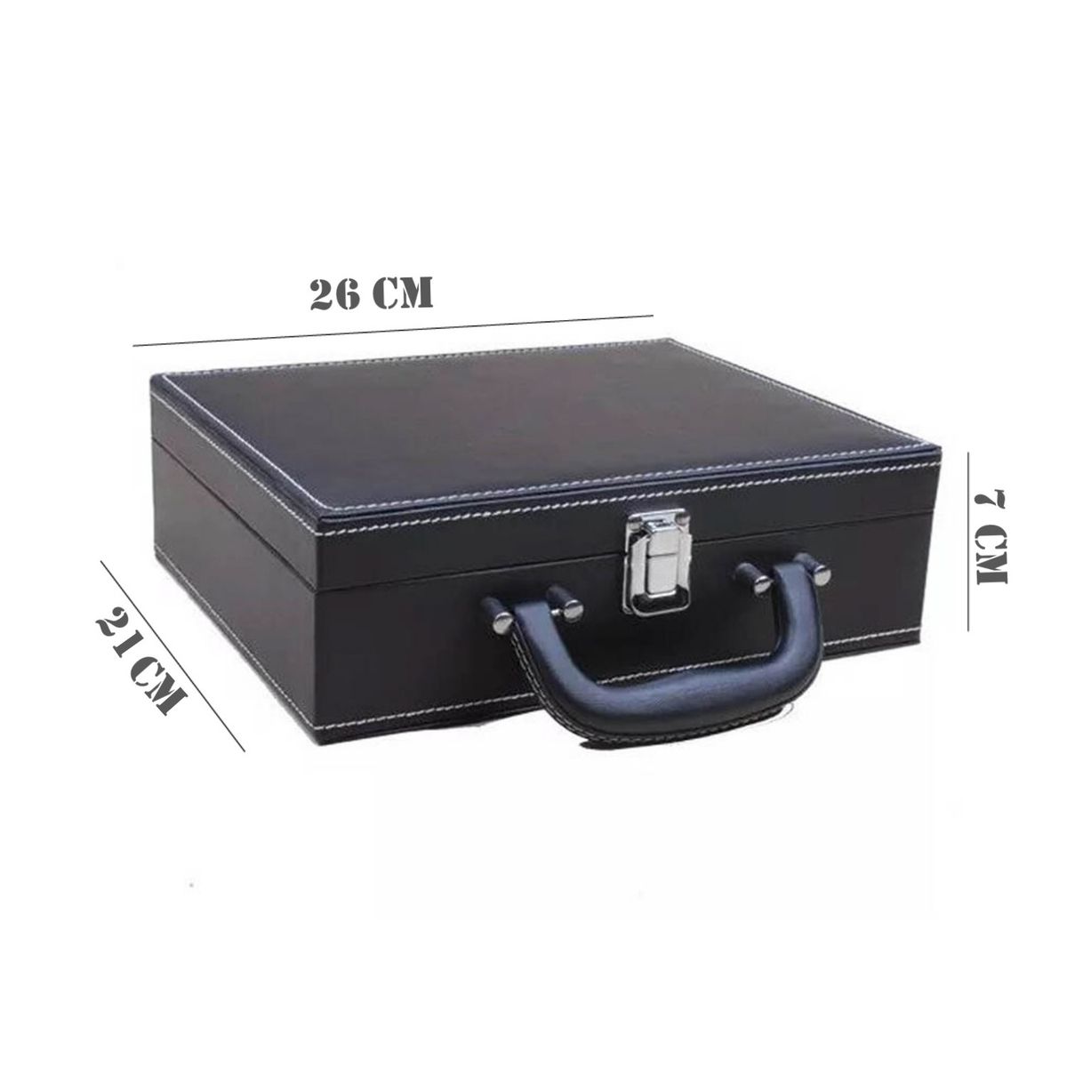 MUNDO ONLINE - Set Maletín Descorchador De Vino Eco Cuero Elegante Cobre