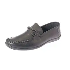VIA FRANCA - Mocasín Para Hombre Color Negro