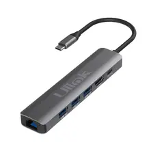 ULINK - Adaptador Multipuerto USB C 6 en 1 Alta Calidad